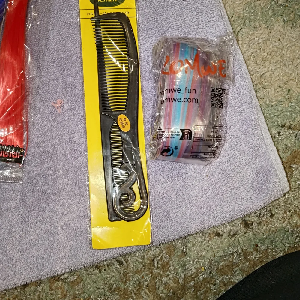 Colorful Hair Extensions Set - Picture 5 of 5